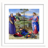 Renaissance Art Print – Raphael's Vision of a Knight – Classic Decor