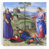 Renaissance Art Print – Raphael's Vision of a Knight – Classic Decor