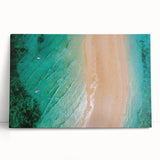 Large black and white canvas print of a Madagascar scenery, ideal for kitchen wall art or bedroom ambiance.