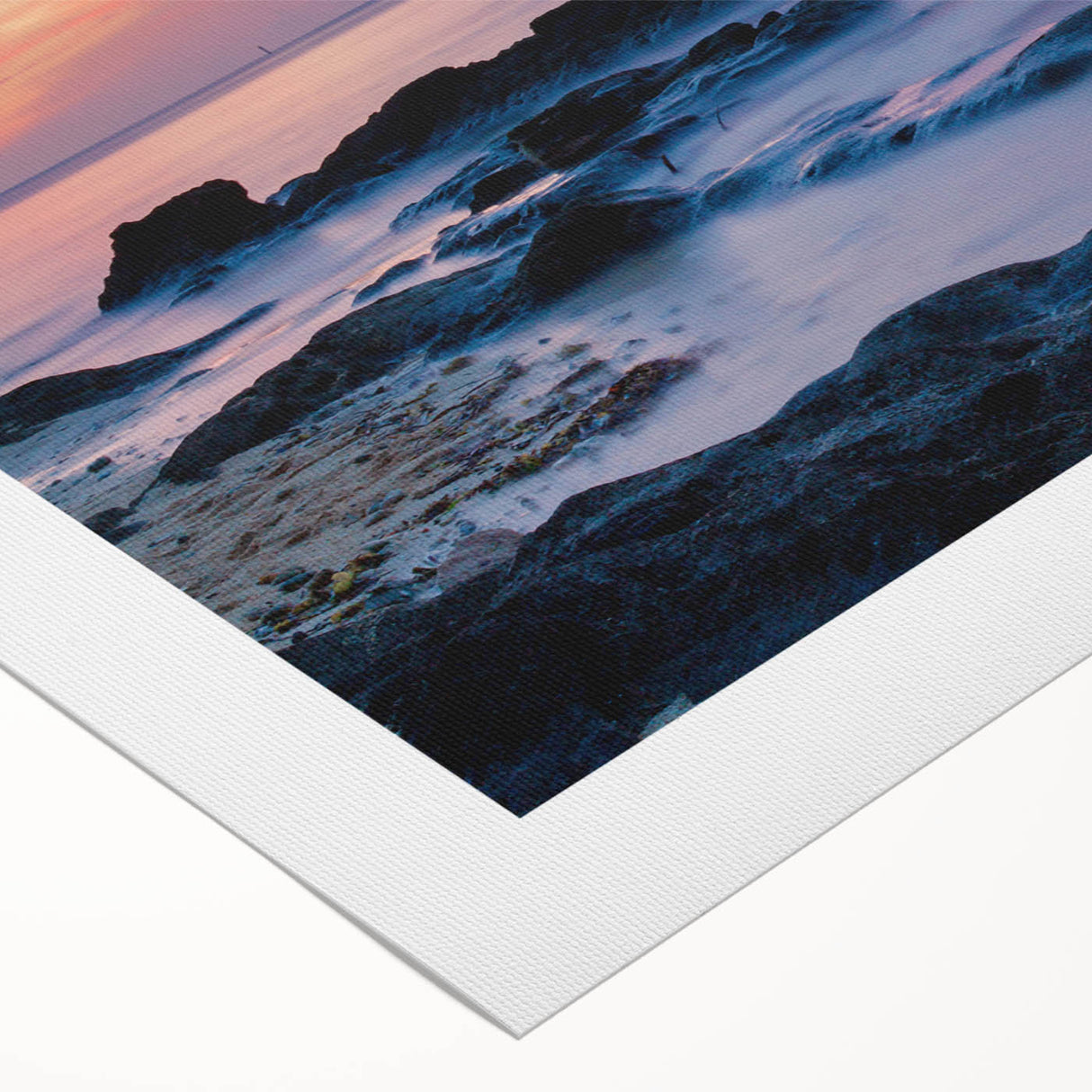 Art Deco poster of a Caribbean scene with pastel colors on rolled canvas, suitable for dining room wall art.