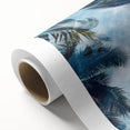 Art Deco style poster of a vibrant Caribbean scene on rolled canvas, ideal for nursery wall art.