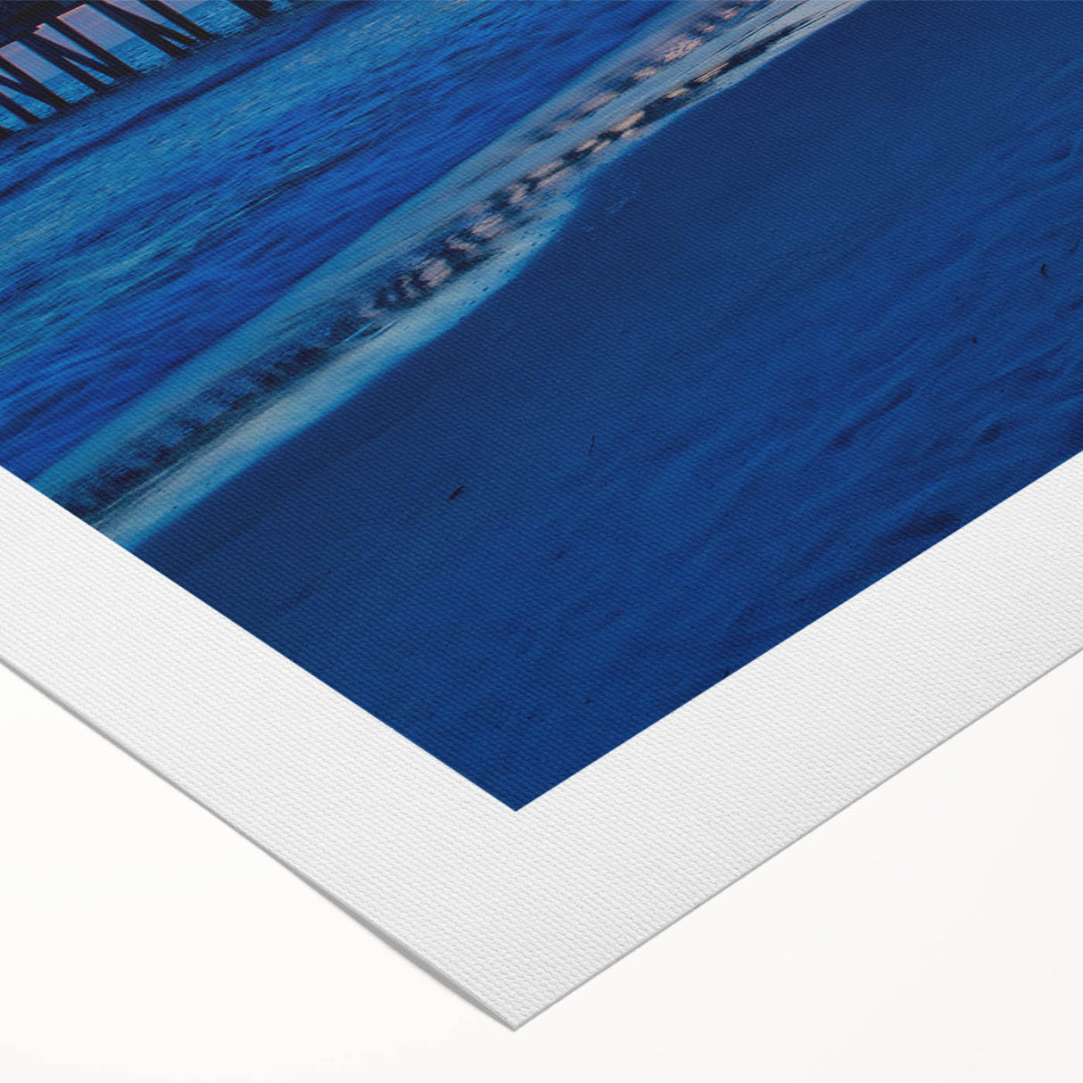 Art deco poster featuring a panoramic view of a Central American cityscape in muted earth tones on rolled canvas.