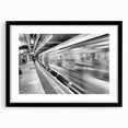 Abstract art print of Piccadilly with vibrant colors on a textured, extra large canvas, ideal for living room decor.