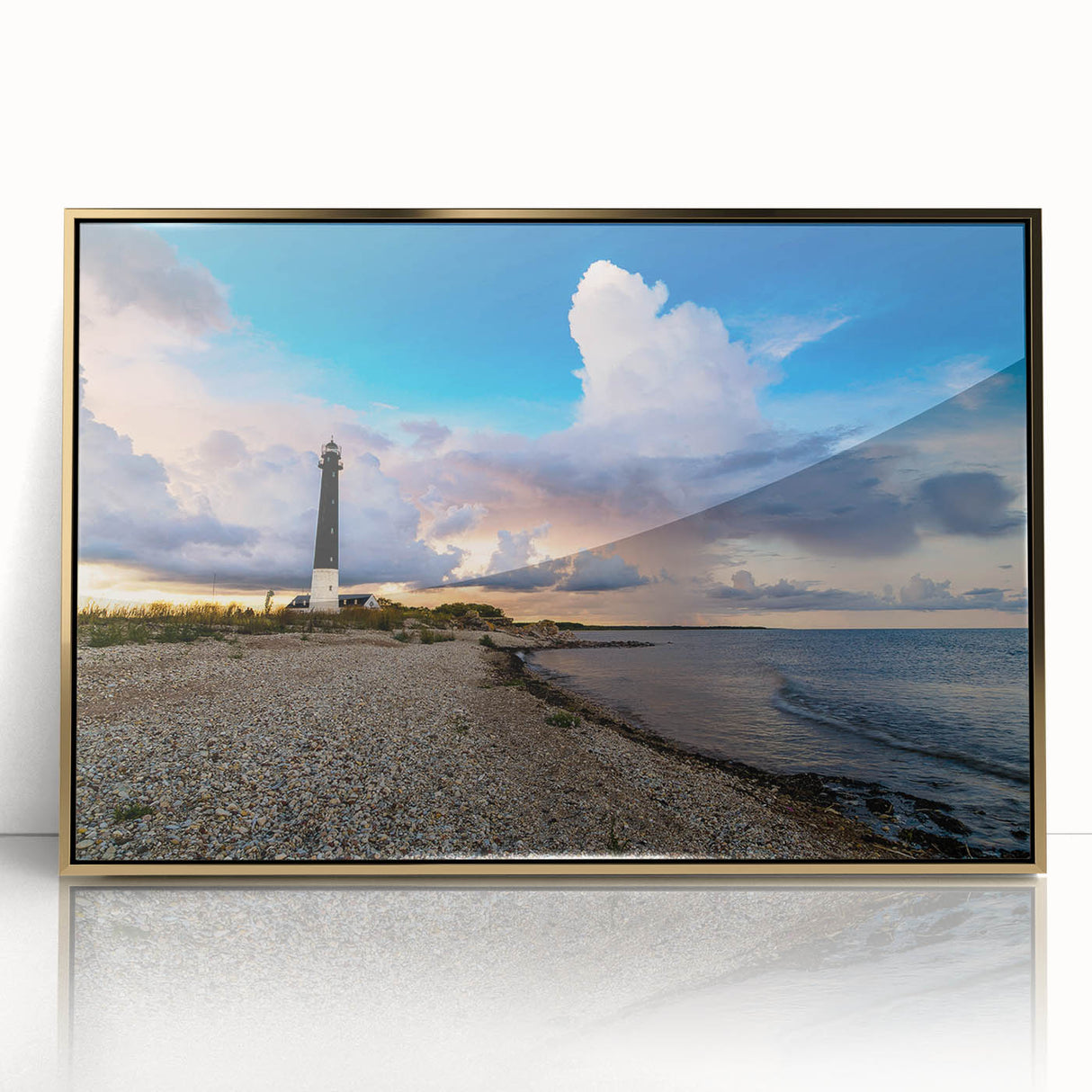 Art deco poster of a European cityscape in gold and black tones, framed acrylic, suitable for modern art wall decor.