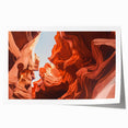 Extra large rolled print of Middle Eastern Jordan scenery, in muted earth tones, ideal for art wall dining room.