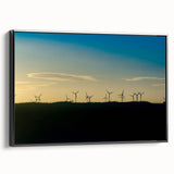Black and white framed canvas of a Brazilian landscape, ideal for bedroom wall art with a vintage poster style.