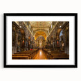 Extra large colorful art print featuring an abstract depiction of a South American landscape.
