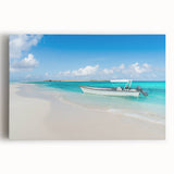Black and white stretched canvas of a Venezuelan landscape, ideal for kitchen wall art.