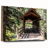 Large abstract wall art of Colorado scenery in muted earth tones on acrylic glass, ideal for bedroom or dining room decor.