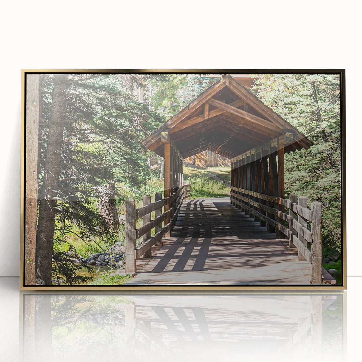 Large art print of Vail, Colorado landscape in muted earth tones on framed acrylic, ideal for modern art wall decor.