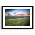 Abstract art print depicting vibrant, textured Colorado scenery in extra large format, ideal for living room decor.