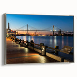 Framed canvas landscape art paintings featuring a vintage Savannah scene in colorful hues, ideal for living room decor.