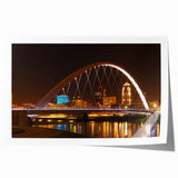 Extra large rolled print of Iowa scenery with vibrant green landscapes, ideal for art wall dining room.