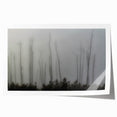 Rolled print of Louisiana scenery with lush green and floral elements, ideal for art wall dining room.