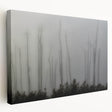 Louisiana bayou scene on large stretched canvas with muted green and blue tones, suitable for kitchen wall art.