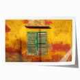 Rolled print of the St. Louis skyline in muted watercolor tones, ideal for art wall dining room.