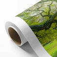 Art deco poster of New Jersey scenery with pastel colors on rolled canvas, ideal for nursery wall art.