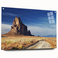 Acrylic print of White Sands, New Mexico in soft pastel colors, ideal for bedroom or dining room decor.