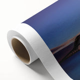 Art Deco poster of Long Island scenery in soft pastel shades on rolled canvas, ideal for nursery wall art.