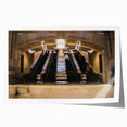 Extra large rolled print of Grand Central Station in muted gray tones, ideal for art wall dining room.