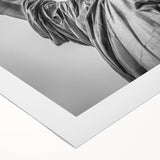 Art deco poster of the Statue of Liberty in muted green and beige tones on rolled canvas, suitable for dining room decor.