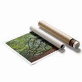 Large rolled print of Charleston scenery with soft floral elements in pastel shades, ideal for classy bathroom wall art.