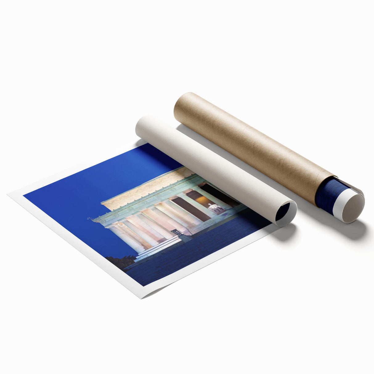 Extra large rolled print of Washington D.C.