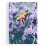 Black and white large art on stretched canvas featuring a minimalist spring scene, ideal for kitchen wall art.
