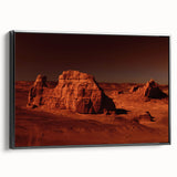 Mars Landscape Wall Art - NASA Space Exploration Canvas Print