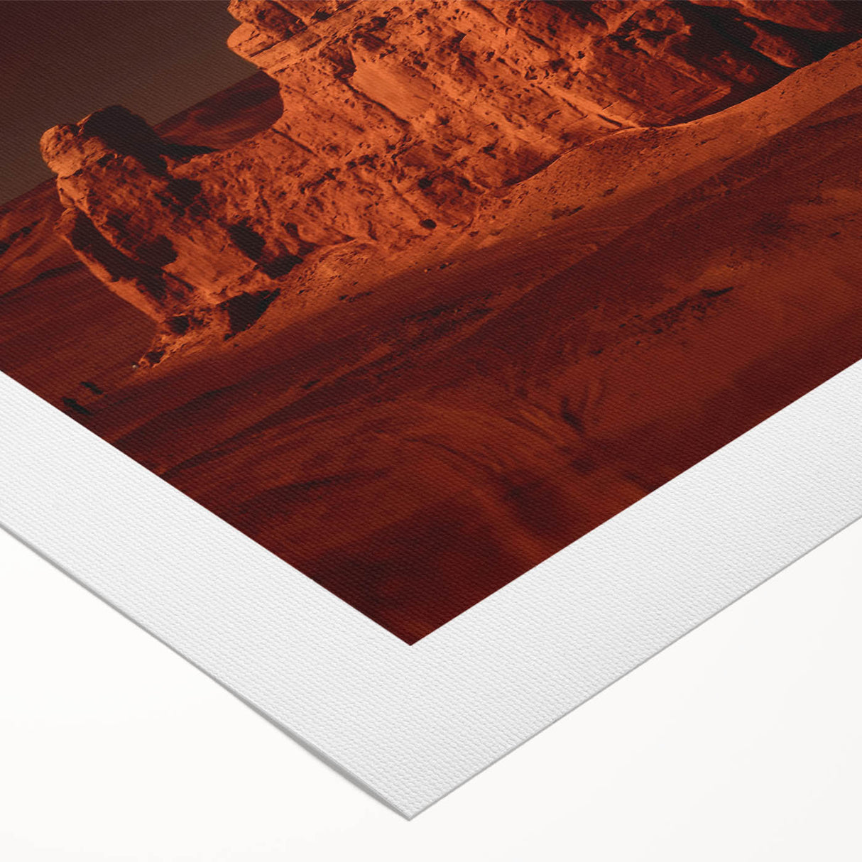 Mars Landscape Wall Art - NASA Space Exploration Canvas Print