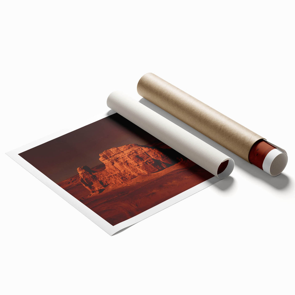 Mars Landscape Wall Art - NASA Space Exploration Canvas Print
