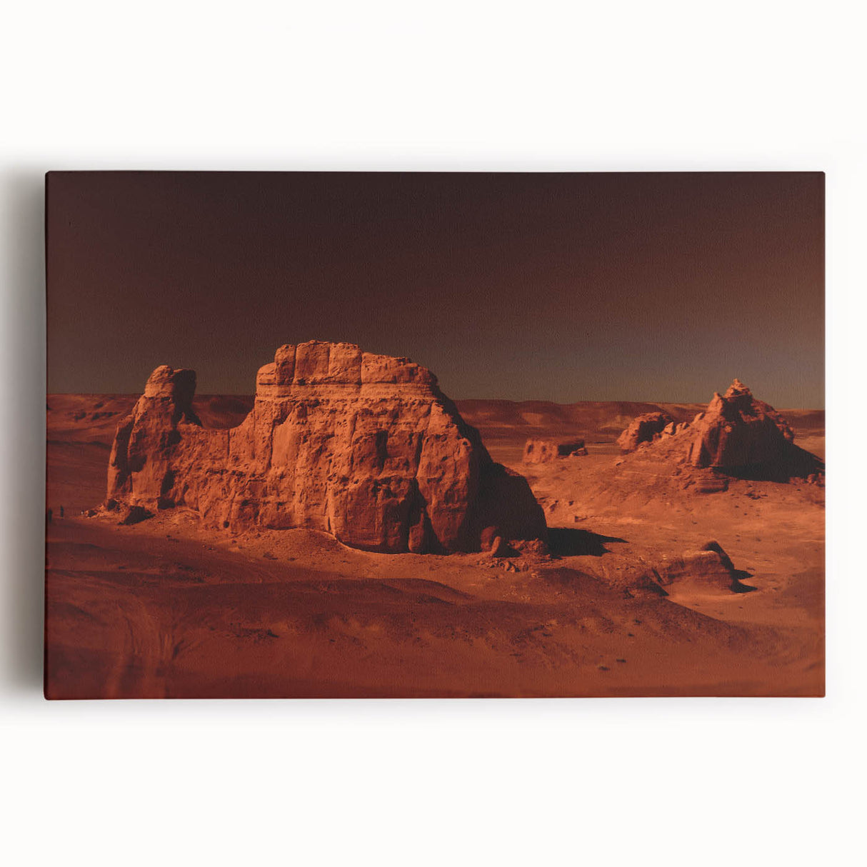 Mars Landscape Wall Art - NASA Space Exploration Canvas Print