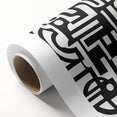 Abstract geometric design rolled canvas artwork showcasing vibrant colors and intricate patterns, beautifully packaged in a protective cardboard tube. Ideal for modern home decor enthusiasts seeking unique wall art.
