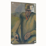 Expressionist Agitator Portrait - Modern Expressionism Wall Art Print