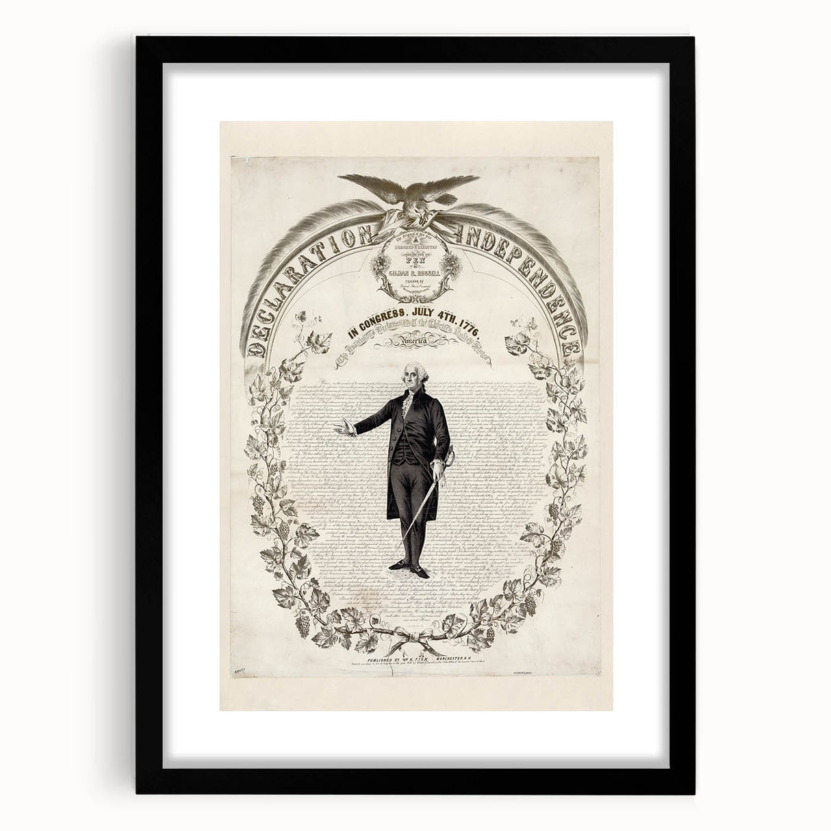 Declaration of Independence - USA Wall Art