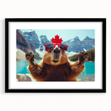 Patriotic Canadian Wall Art - Canada Day Art Prints & Maple Leaf Decor