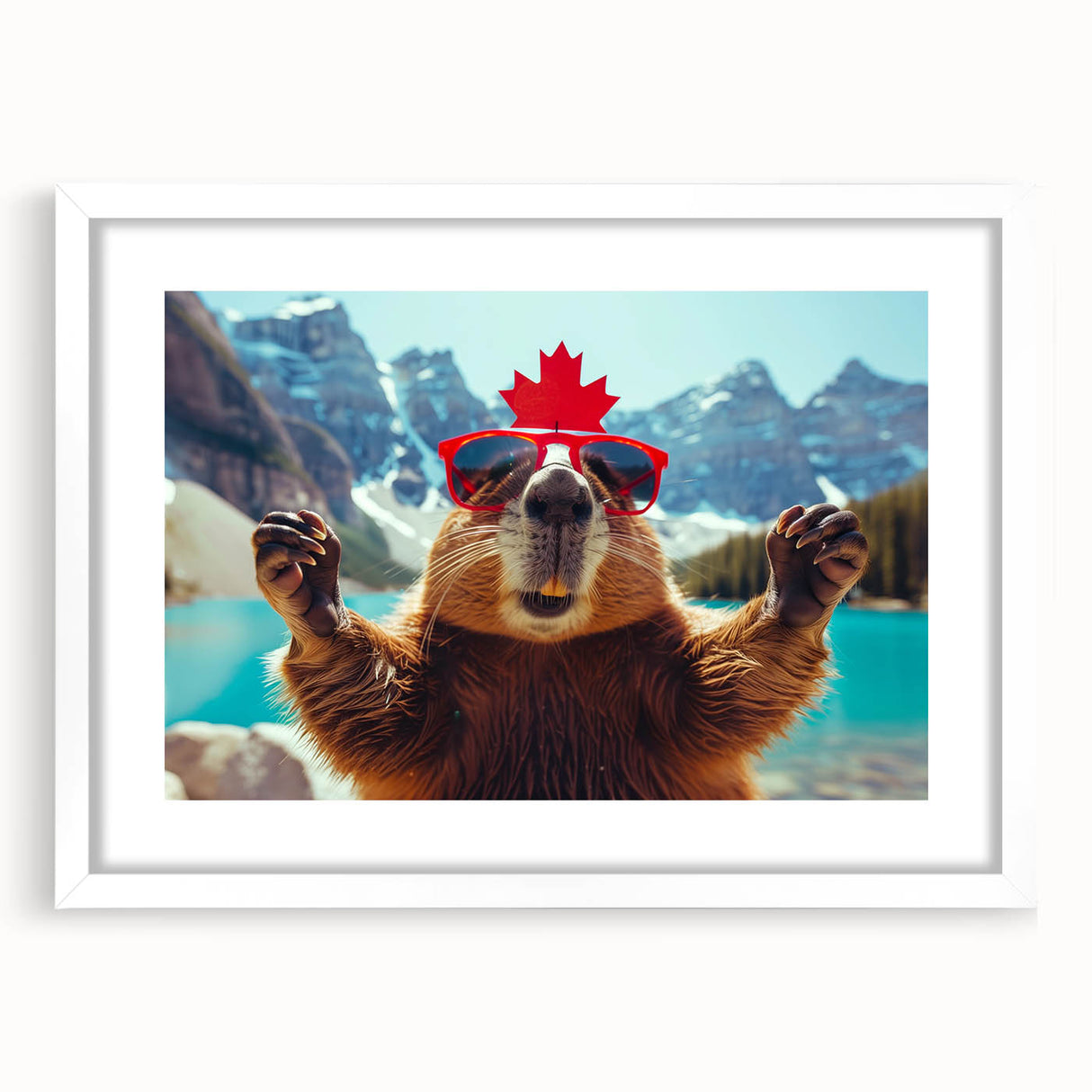 Patriotic Canadian Wall Art - Canada Day Art Prints & Maple Leaf Decor