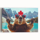 Patriotic Canadian Wall Art - Canada Day Art Prints & Maple Leaf Decor
