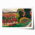 A Farm in Brittany - Colorful Landscape by Paul Gauguin