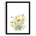 Botanical Girls Room Wall Art – Floral Nursery Print