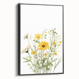 Botanical Girls Room Wall Art – Floral Nursery Print
