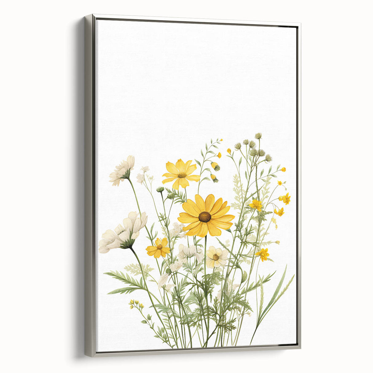 Botanical Girls Room Wall Art – Floral Nursery Print