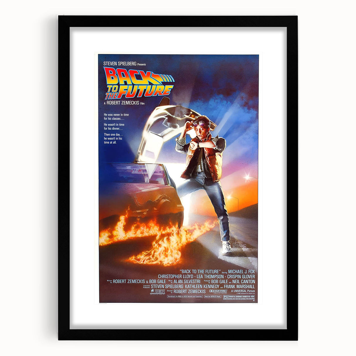 Retro Wall Art – Back to the Future Vintage Poster