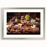 Gourmet Charcuterie Spread - Kitchen Wall Art for Food Lovers