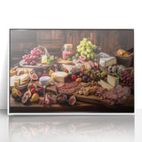 Gourmet Charcuterie Spread - Kitchen Wall Art for Food Lovers