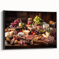 Gourmet Charcuterie Spread - Kitchen Wall Art for Food Lovers