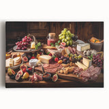 Gourmet Charcuterie Spread - Kitchen Wall Art for Food Lovers