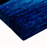 Large art featuring a black and white landscape of Mali on stretched canvas, suitable for bedroom wall decor.