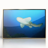 Large art print of a serene Thai landscape in muted green and gold tones, framed acrylic, ideal for modern art wall decor.