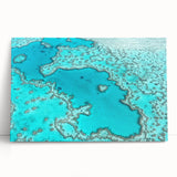 Black and white photograph of Queensland scenery on large stretched canvas, ideal for kitchen wall art.